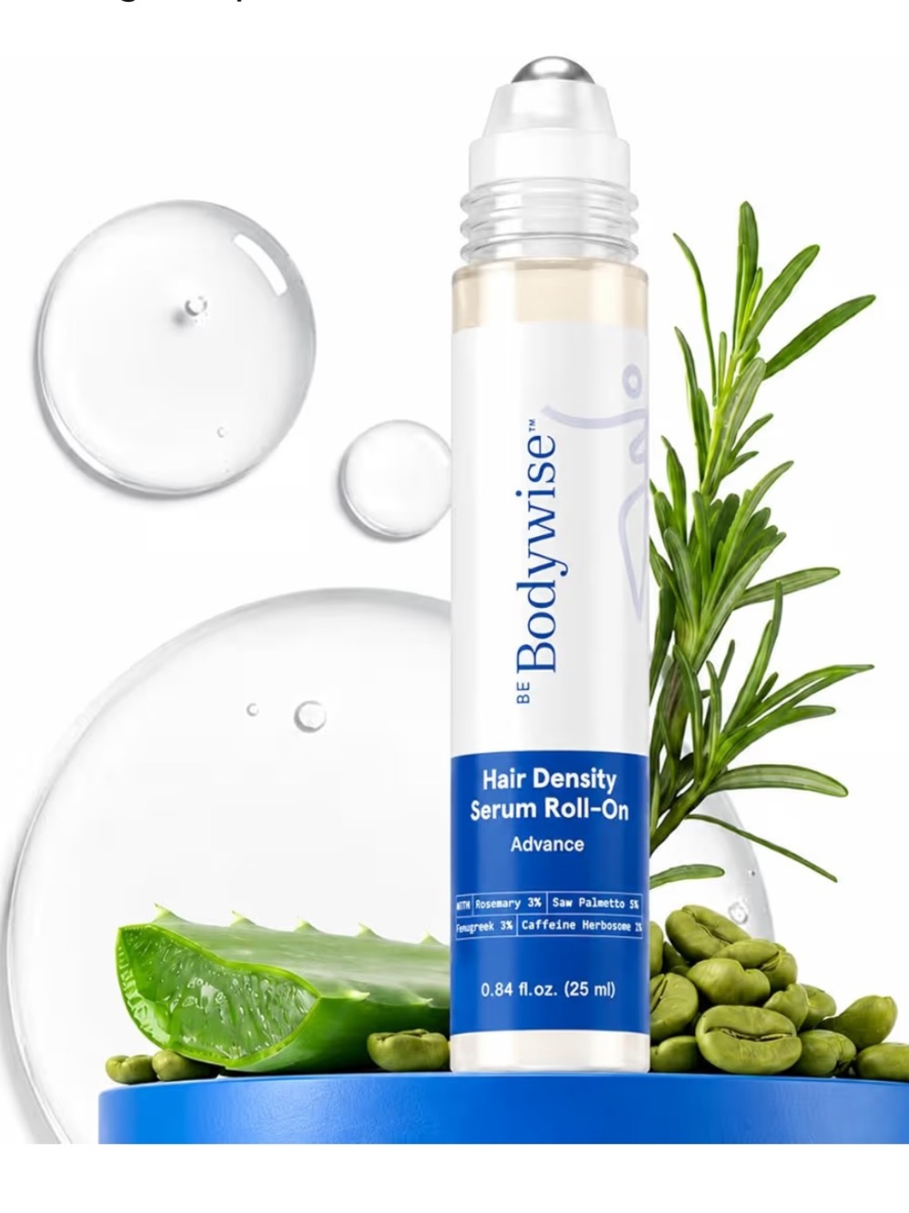 BeBodywise Hair Density Serum Roll-Advance. NIB